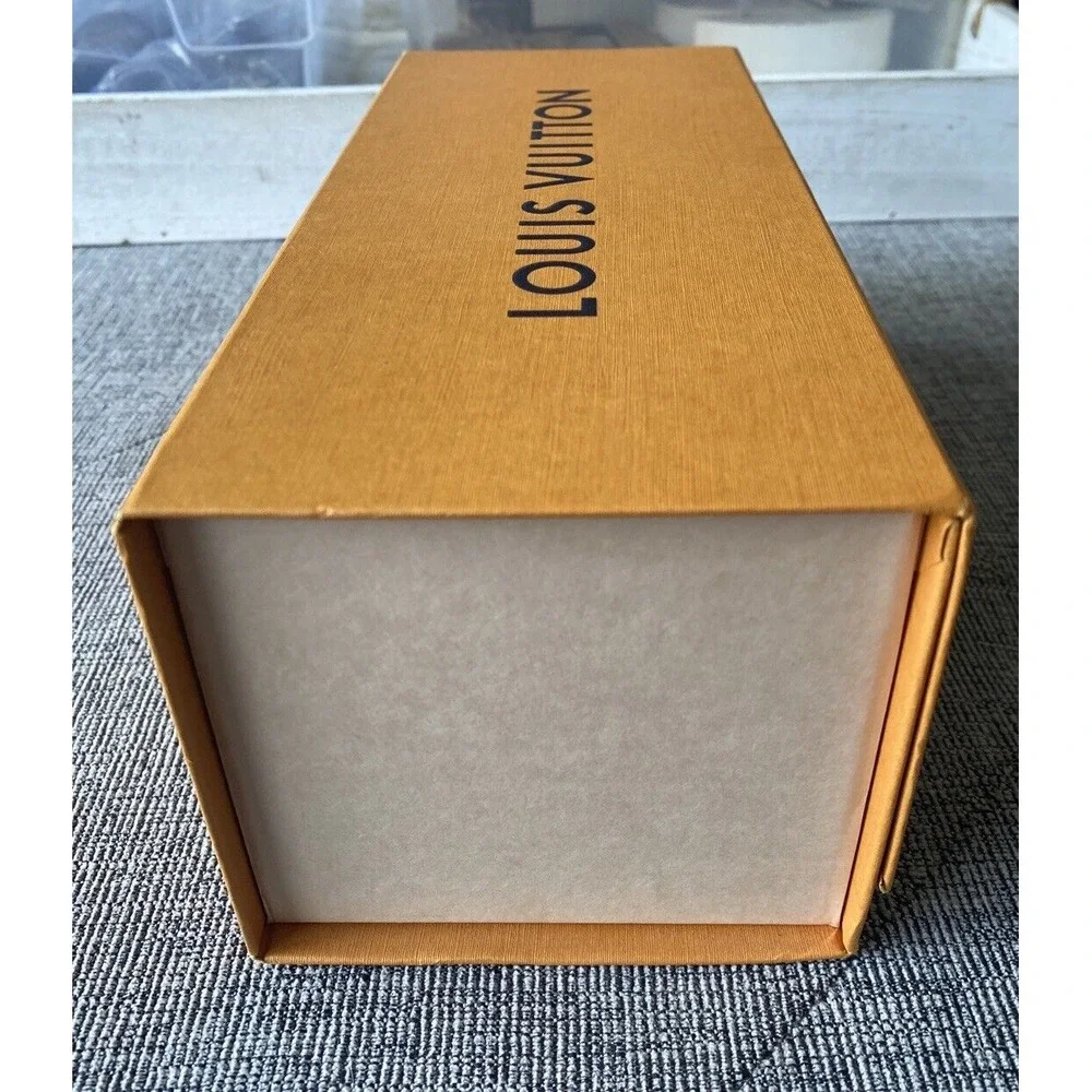 Authentic Louis Vuitton Gift Box Magnetic Closure 10.5 x4x4 in LV